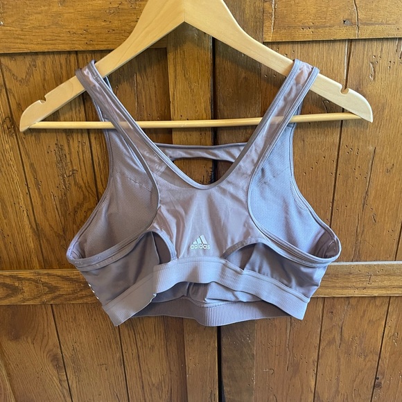 Adidas Don’t Rest Torch Women Training Bra Purple Fi6584 XL with pads - Picture 2 of 3